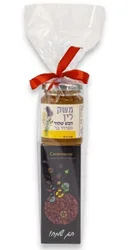 מארז תה 5 קוביות מיני ודבש 125 גרם